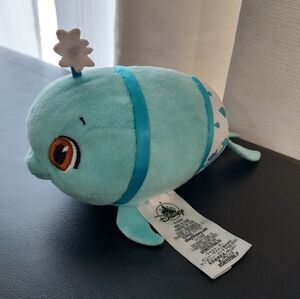 Disney Wyatt The Whale TOTS 6in Blue Small Plush